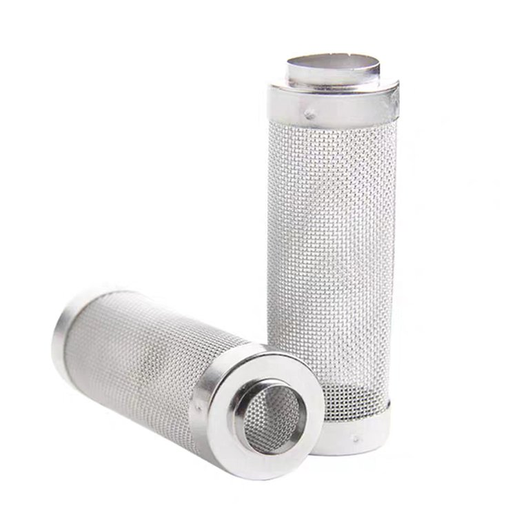 Cylindrical 40mesh aquarium filter for baby fish/shrimp