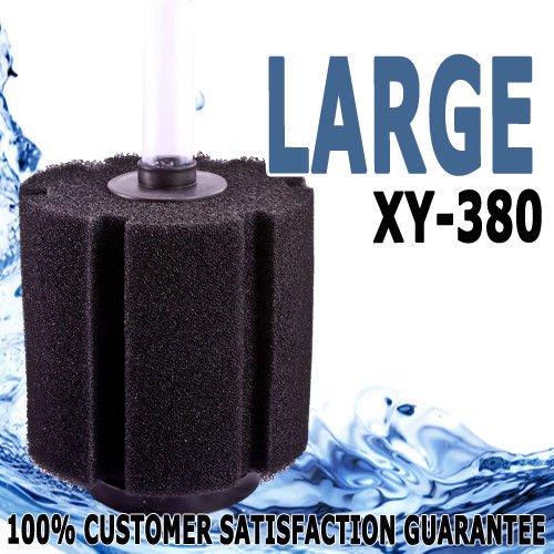 XY-380 Aquarium Internal Sponge Bio Filter Jumbo Fine Mesh Fish Pond Tank 360L