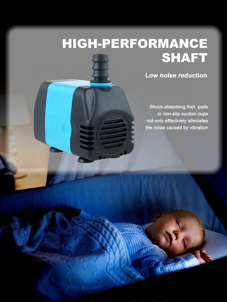 Lianhang air cooler water pump oxygen increasing function submersible pump ultra quiet fish aquarium pump