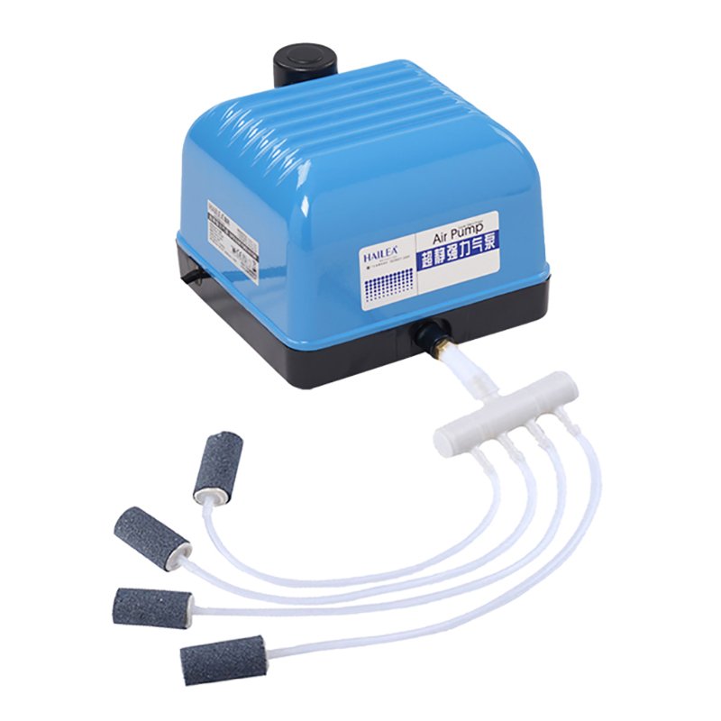Hailea High Power Fish Tank Oxygen Pump V10/V20/V30/V60 Quiet Aquarium Oxygenation Pump Fish Pond Water Pumps Aquariums Air Pump