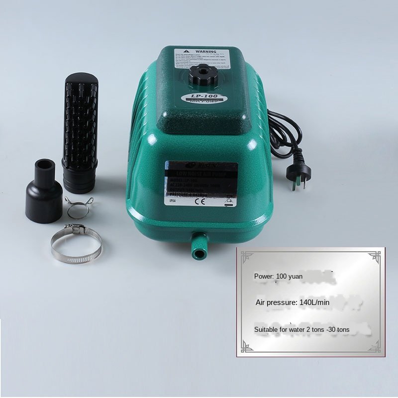 RESUN LP200 Aquarium air pump aeratorHigh Pressure Inflate Electric Cycle Pumps Powerful Diaphragm Farming Septic for fish pond