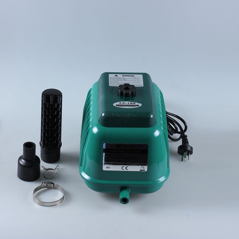 RESUN LP200 Aquarium air pump aeratorHigh Pressure Inflate Electric Cycle Pumps Powerful Diaphragm Farming Septic for fish pond