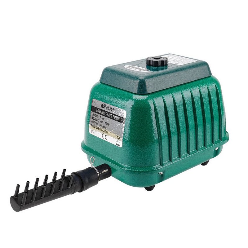 RESUN LP200 Aquarium air pump aeratorHigh Pressure Inflate Electric Cycle Pumps Powerful Diaphragm Farming Septic for fish pond