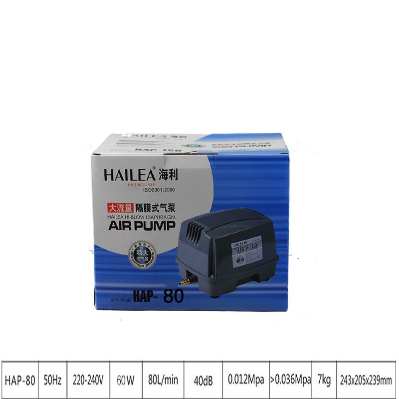 HAILEA CPA-100 / 120 AC / DC Dual Purpose Oxygen Pump Oxygen Pump Charging Portable Air Pump CPA-60 CPA-80