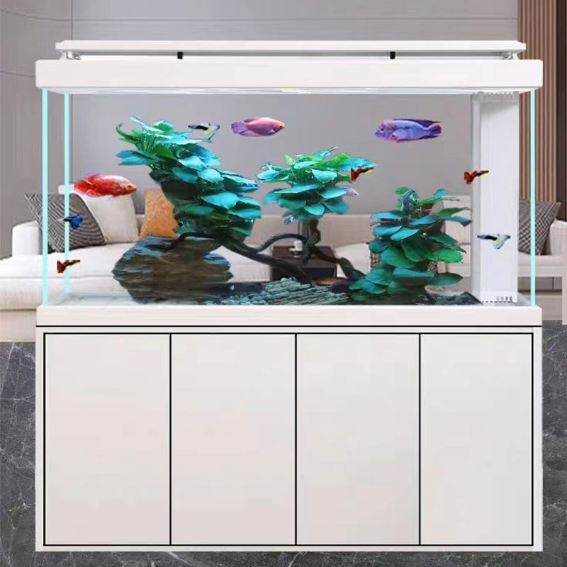 Customizable high quality cubic low iron aquarium glass tank fish tanks