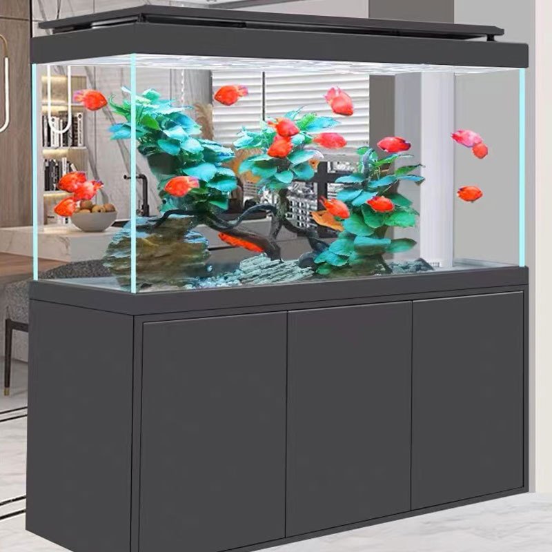 Customizable high quality cubic low iron aquarium glass tank fish tanks