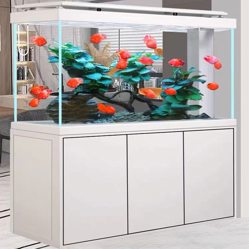 Customizable high quality cubic low iron aquarium glass tank fish tanks