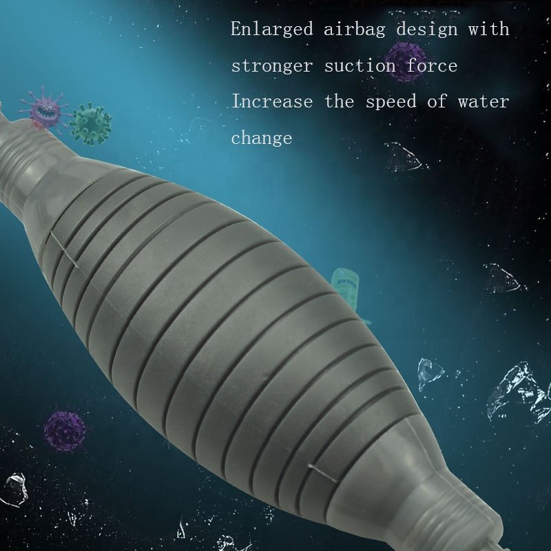 Aquarium Cleaner Fish Tank Hose Siphon Water Gravel Cleaner Equipment