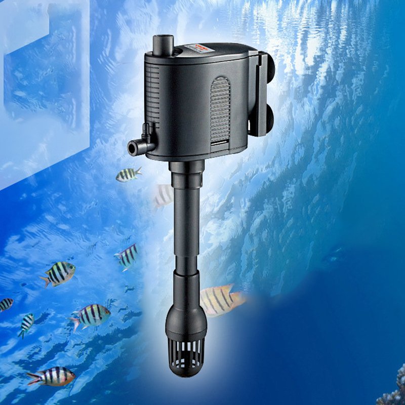 Aquarium Fish Tank Submersible Filter Pump Micro Pumping Aeration Pump
