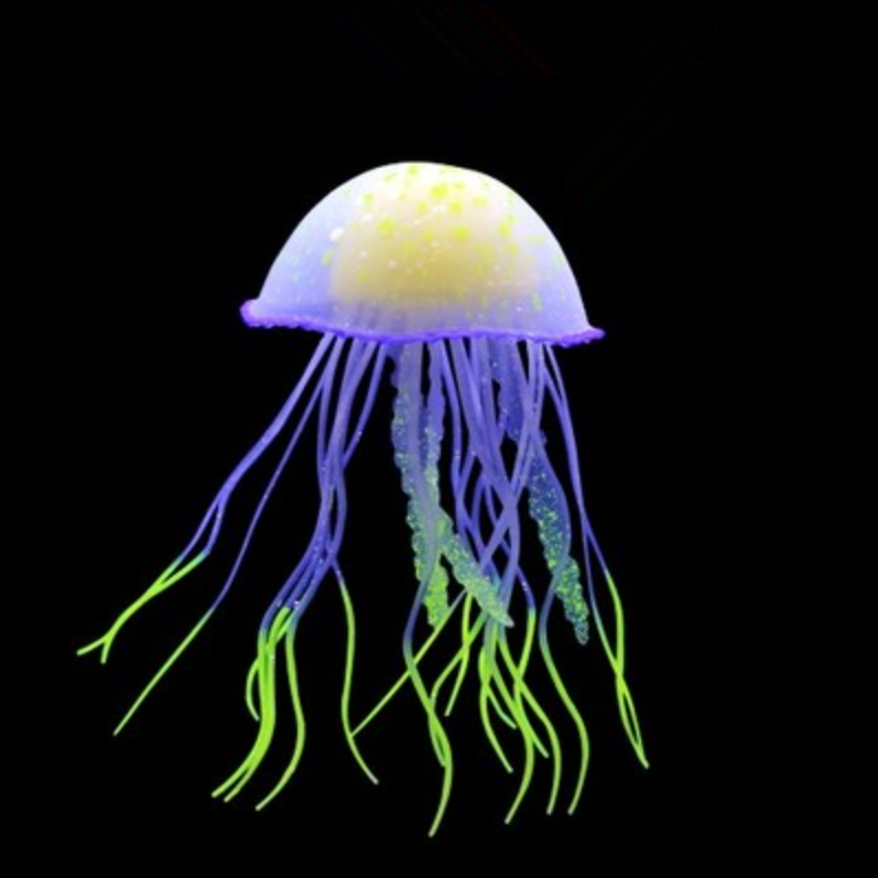 Fish Tank Fluorescence Decorations Buy Box Jellyfish Aquarium