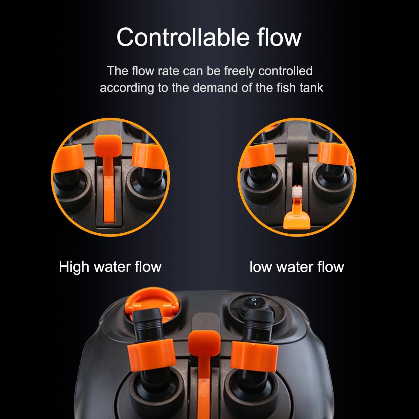 Aquarium Canister Filter Fish Tank UV Filter Aquarium Cleaning Machine Ultra Quiet External Filter Fish Tank System For Crystal