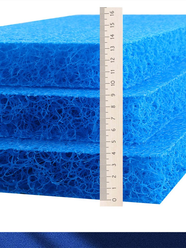 Rattan cotton new aquarium fish pond filtration biochemical pond filter material biochemical felt water filtration white blue