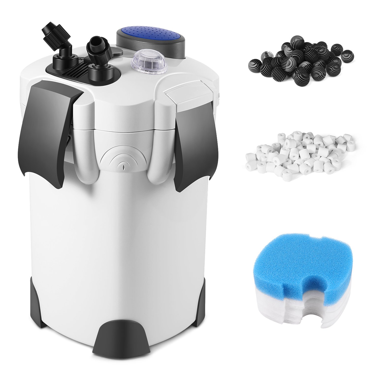 220v 50hz, EU plug 1400l/h HW-302 Classic Aquarium Outside External canister Filter for fish tank