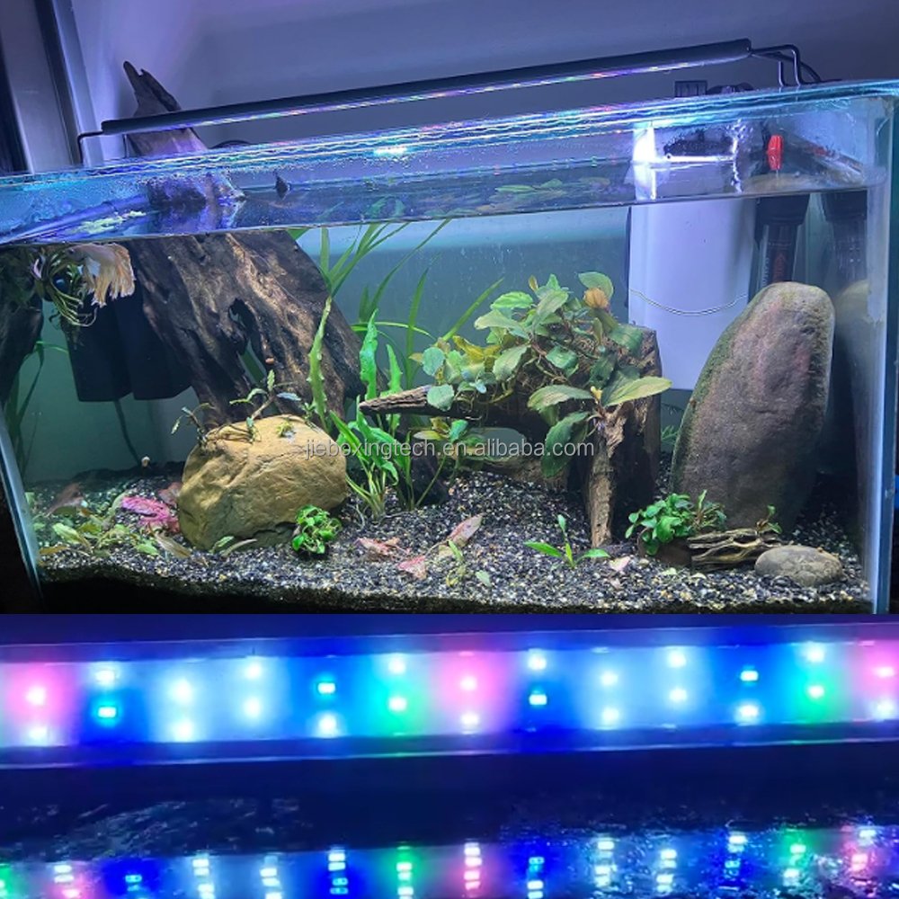 LED Aquarium Light Full Spectrum for 12 Inch to 18 Inch Fish Tank Light Freshwater aquariums Light Multi-Color