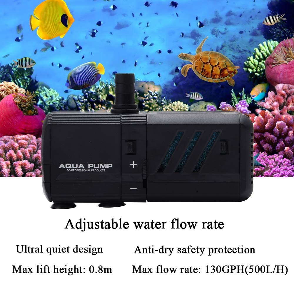 2023 Water Pump 4-in-1 12W-HY-1200F-1200L l Air Pump Aquarium For Fish Tanks aquarium pump fish tank circulation water