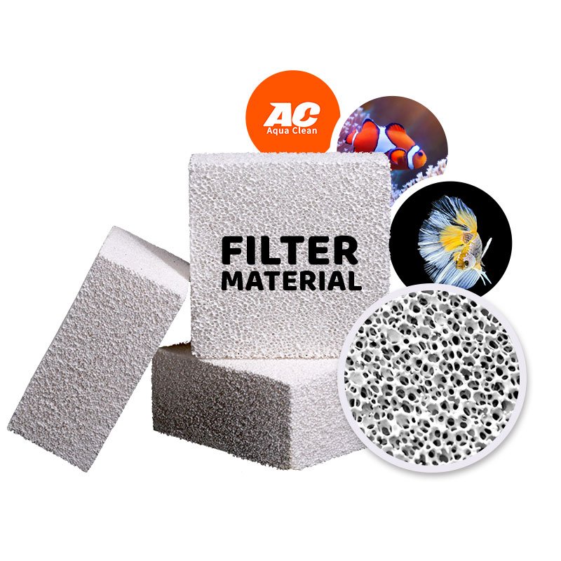 Wholesale Koi Fish Pond Biological Aquarium Filtration Float Porous ceramic block