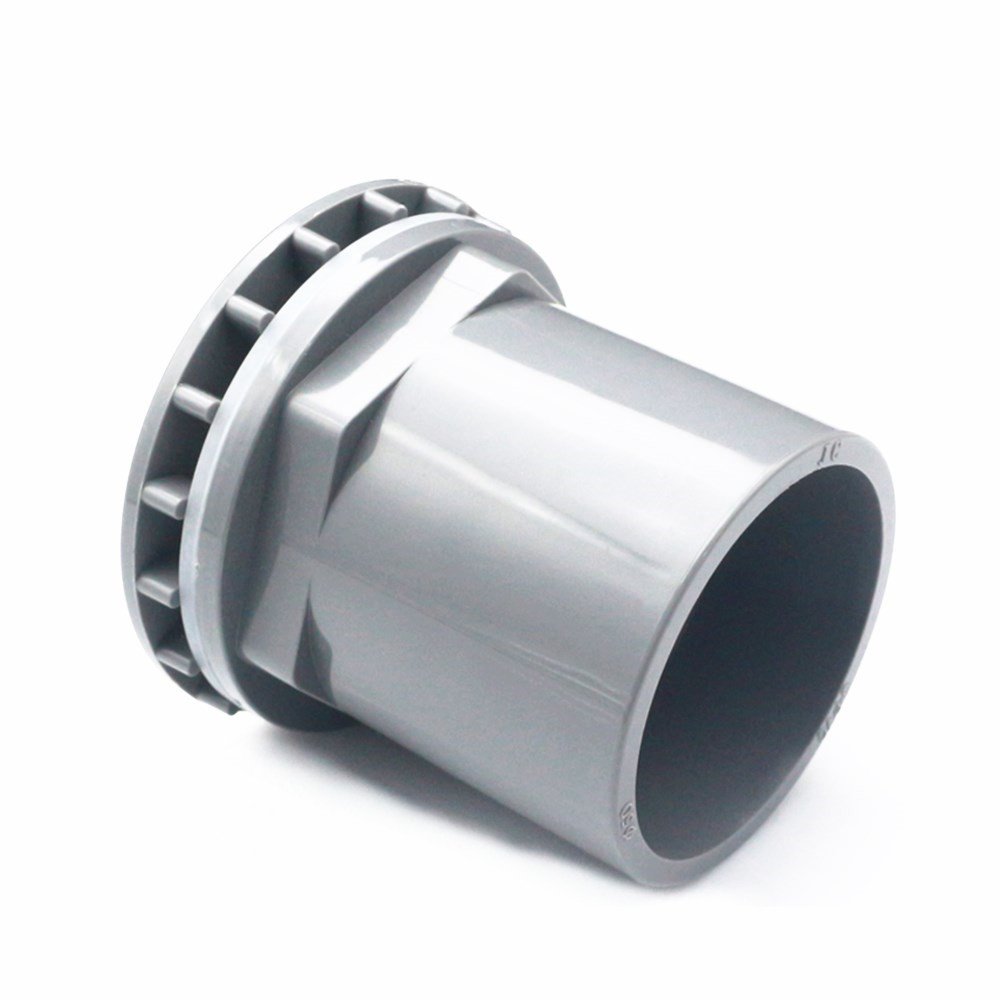 Drain pipe connector pvc bulkhead fitting aquarium overflow pipe joint connector for aquarium fish tank seafood pool pond