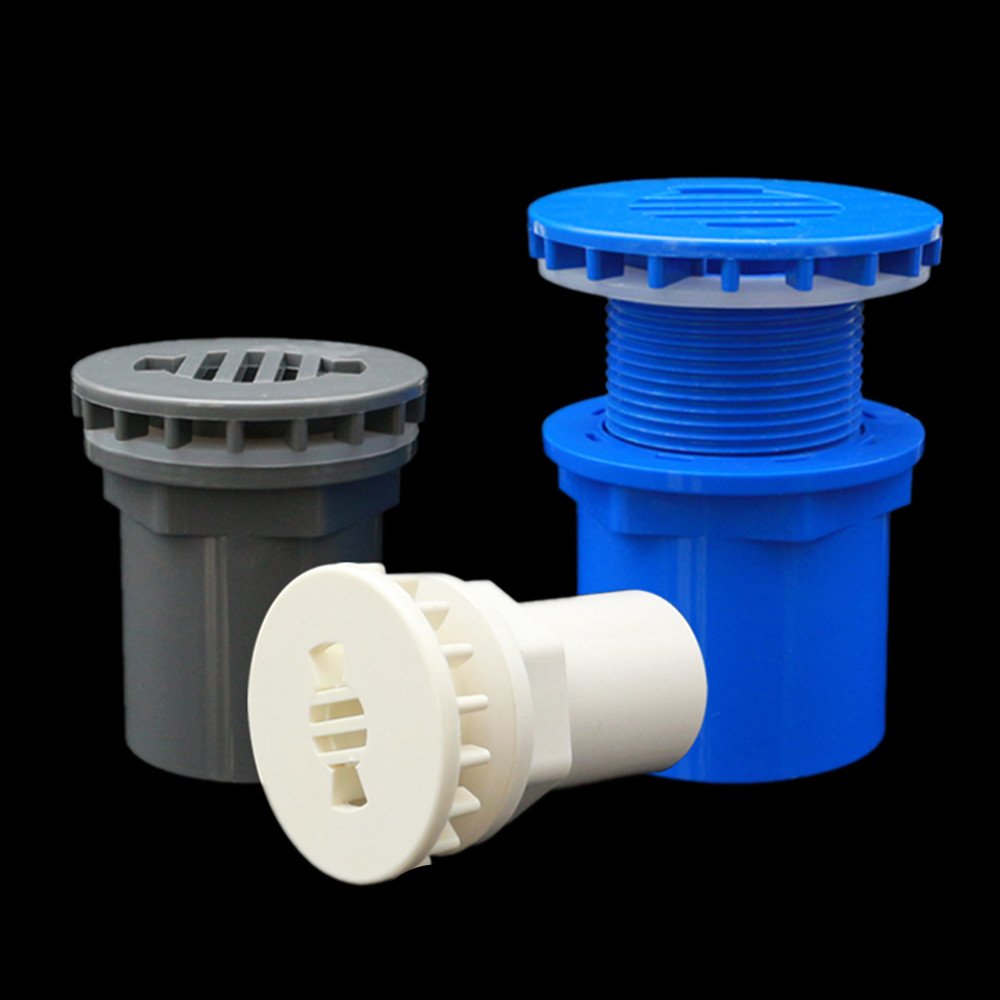 Drain pipe connector pvc bulkhead fitting aquarium overflow pipe joint connector for aquarium fish tank seafood pool pond