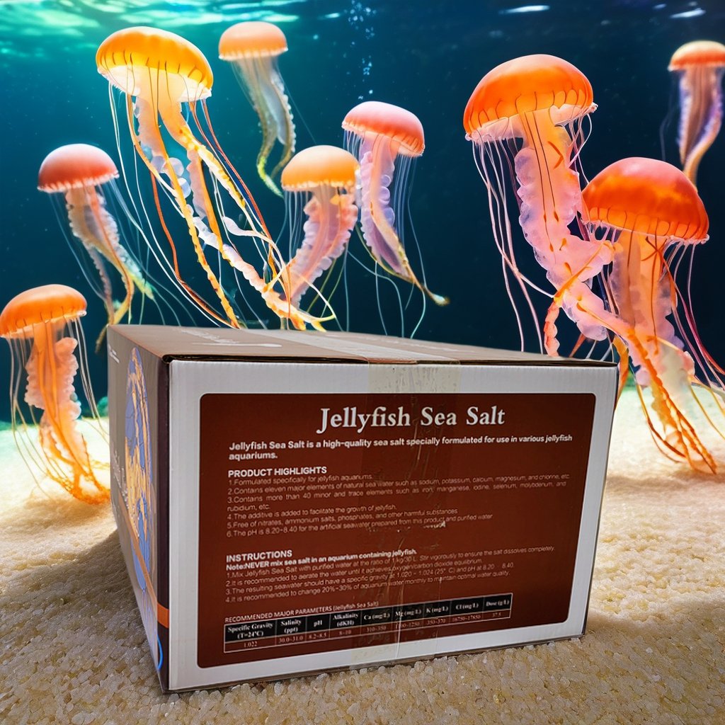High Quality Food Material jellyfish aquarium tank salted 20kg per box Jellyfish Sea Salt