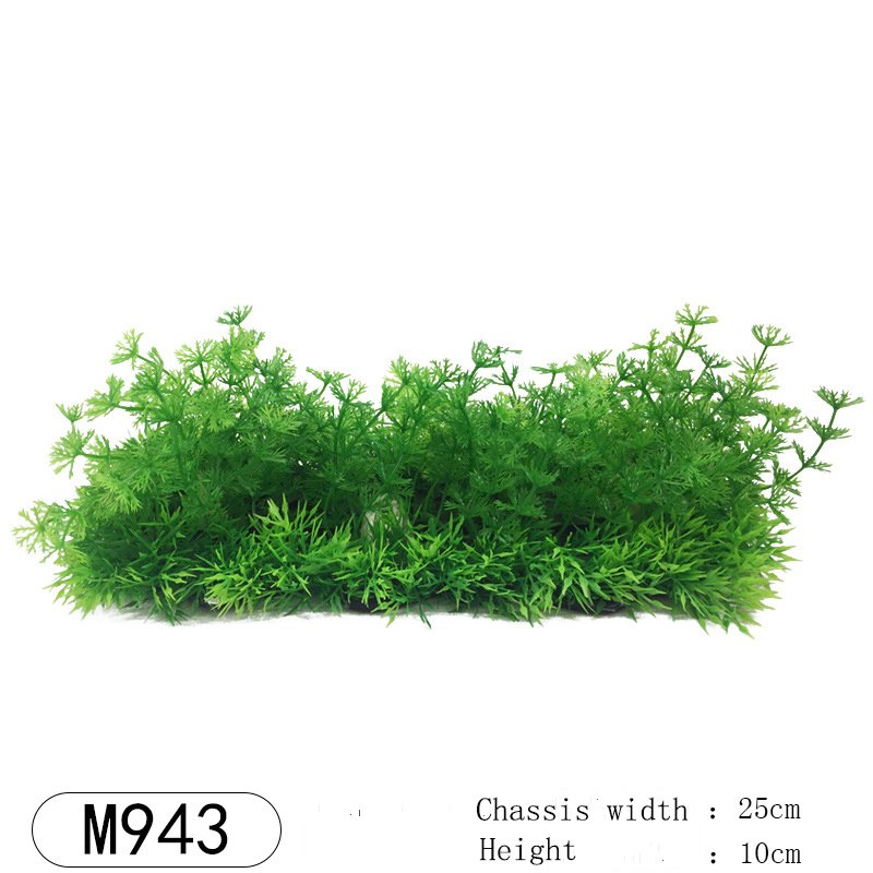 Wholesales Aquarium Fish Tank Aquatic Plant Landscaping Decor Artificial Plastic Water Grass Plants