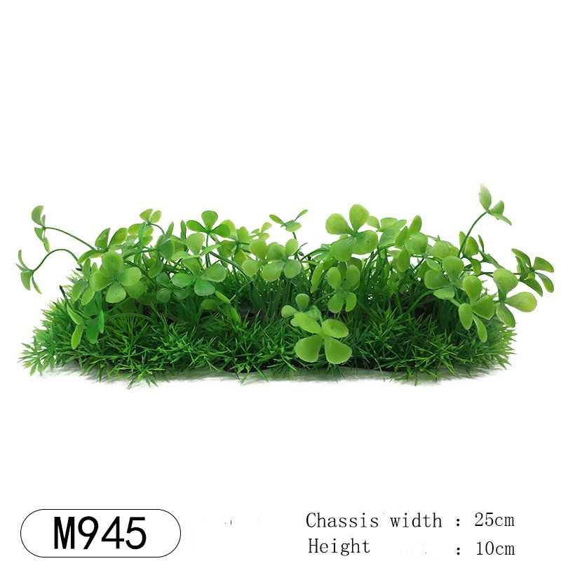 Wholesales Aquarium Fish Tank Aquatic Plant Landscaping Decor Artificial Plastic Water Grass Plants