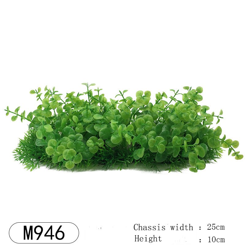 Wholesales Aquarium Fish Tank Aquatic Plant Landscaping Decor Artificial Plastic Water Grass Plants