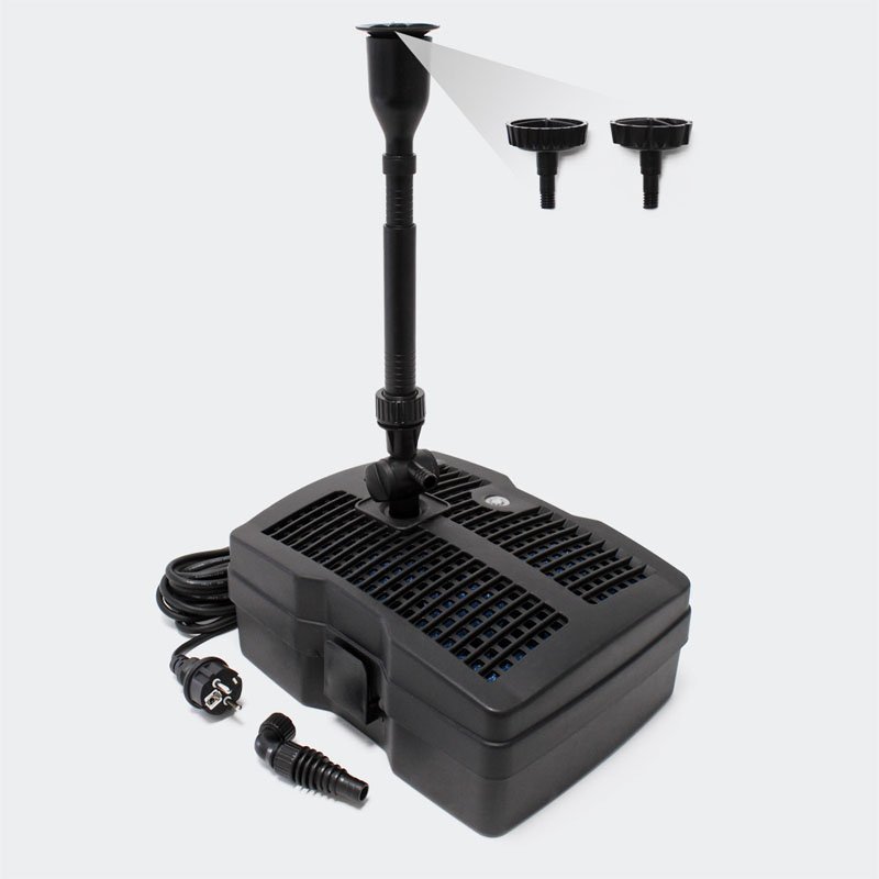 SUNSUN Grech 28W 1000L/H Pond UV-C Fountain Pump for Water Garden with Filter Media CUF-2500 CUF-5000 CUF-6000 CQB-7000 CQB-6000
