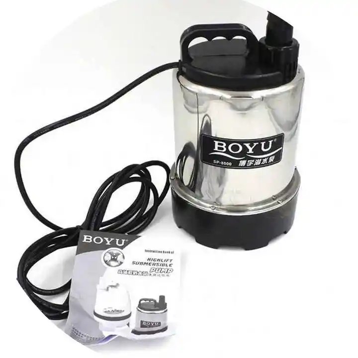 JR BOYU SP-8500 SP-8600 Submersible Aquarium Water Pond Pump New AC Return Pump
