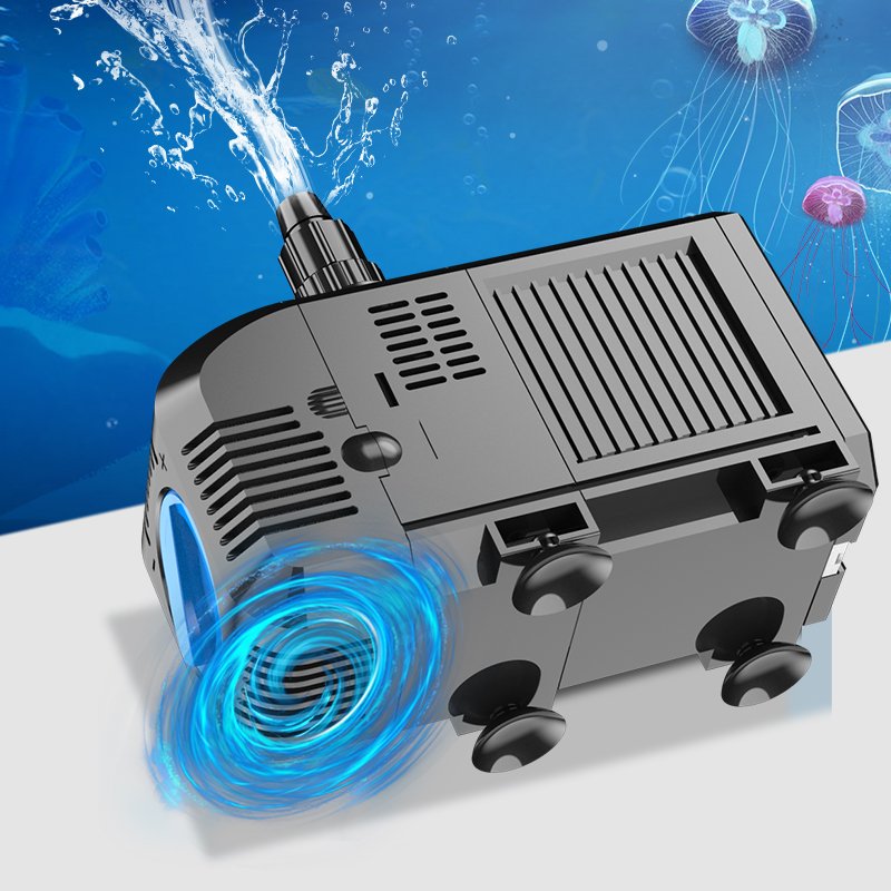 Sunsun HJ Series Fish Tank Quiet Frequency Circulating Filtration Multi-Function Submersible Aquarium Water Pond Pump