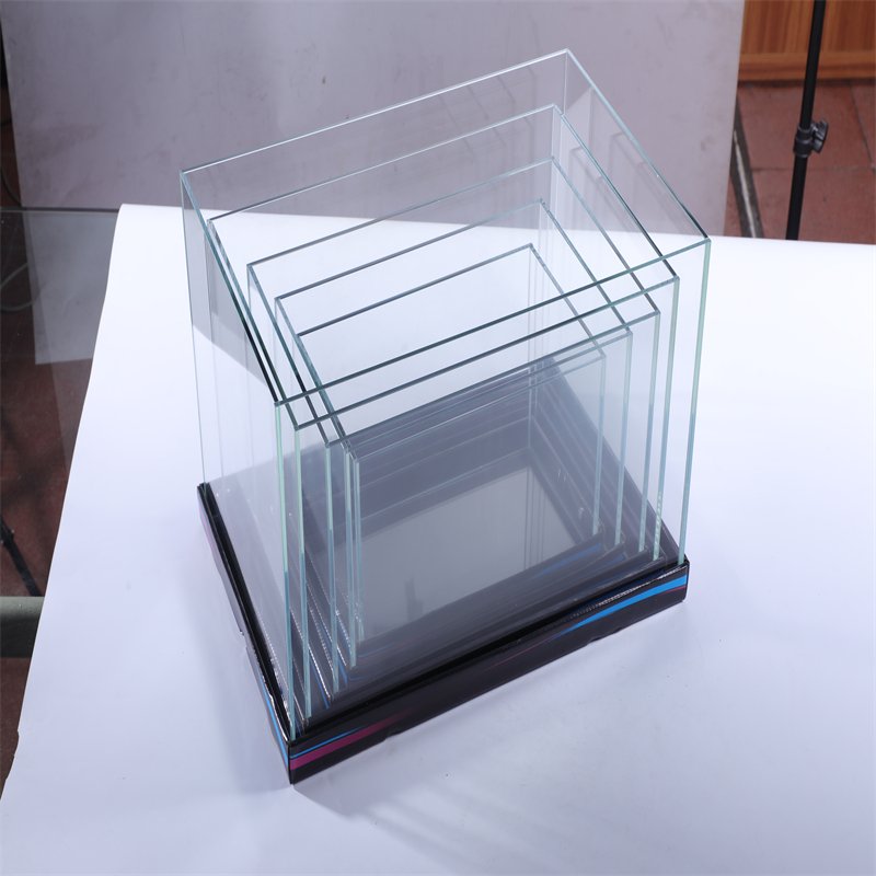 25cm Pet angle glass fish tank glass aquarium ultra white glass fish tank multifunctional aquarium fish tank