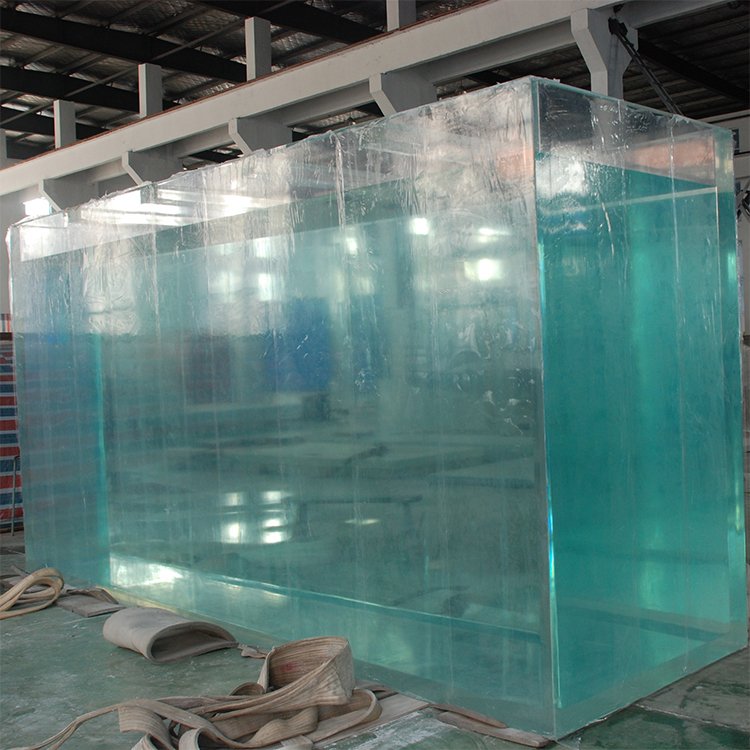 Acrylic Glass Fish Tank Farming Round Fish Pond Tank Clear Green Waterproof Custom Accessories Aquariums@