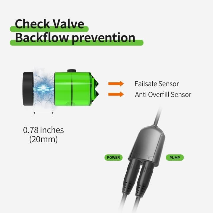 new Aquarium A.T.O Auto Top Off Refilling Automatic water refill replenisher Dual Optical Sensor for Both Reef and Fresh Tank