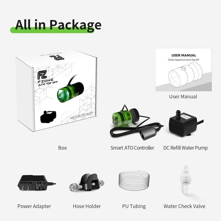 new Aquarium A.T.O Auto Top Off Refilling Automatic water refill replenisher Dual Optical Sensor for Both Reef and Fresh Tank
