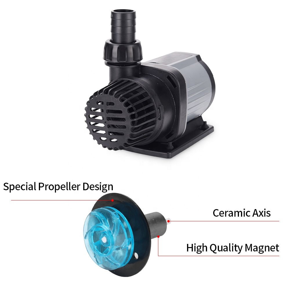 Jebao DCP Series Amphibious Sinusoidal Pump Aquarium Fresh Sea Water Submersible Pump For Fish Tank koi Pond
