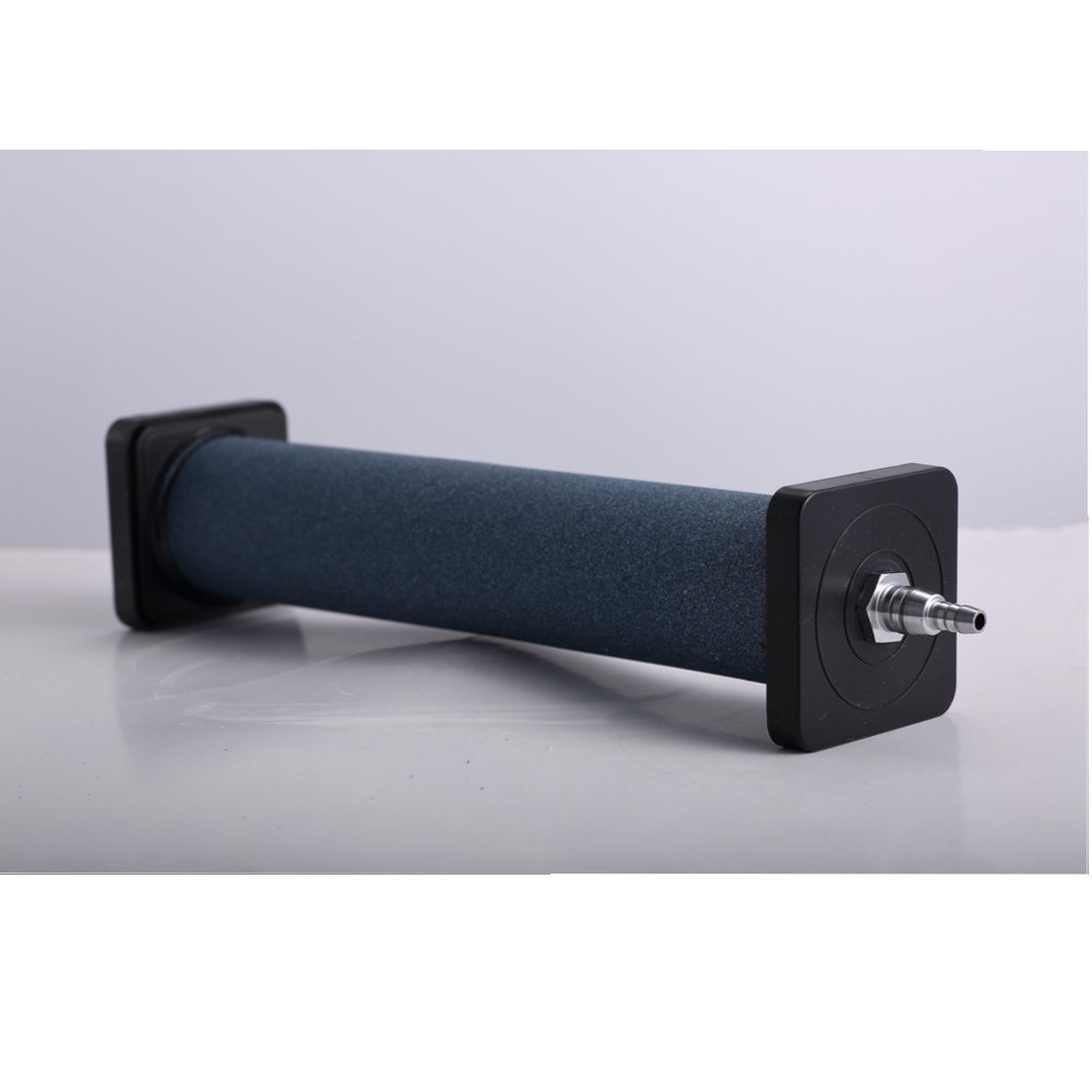 aquarium accessories carborundum air stone blue Air Stone with Shell cylinder air stone