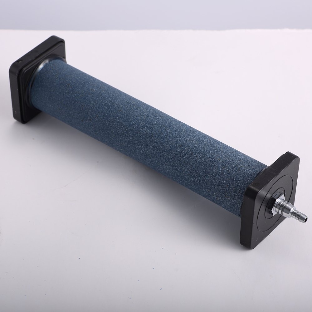 aquarium accessories carborundum air stone blue Air Stone with Shell cylinder air stone