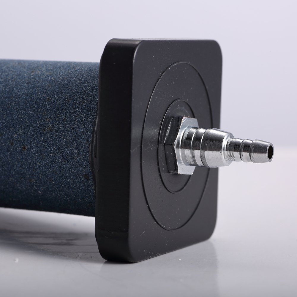 aquarium accessories carborundum air stone blue Air Stone with Shell cylinder air stone