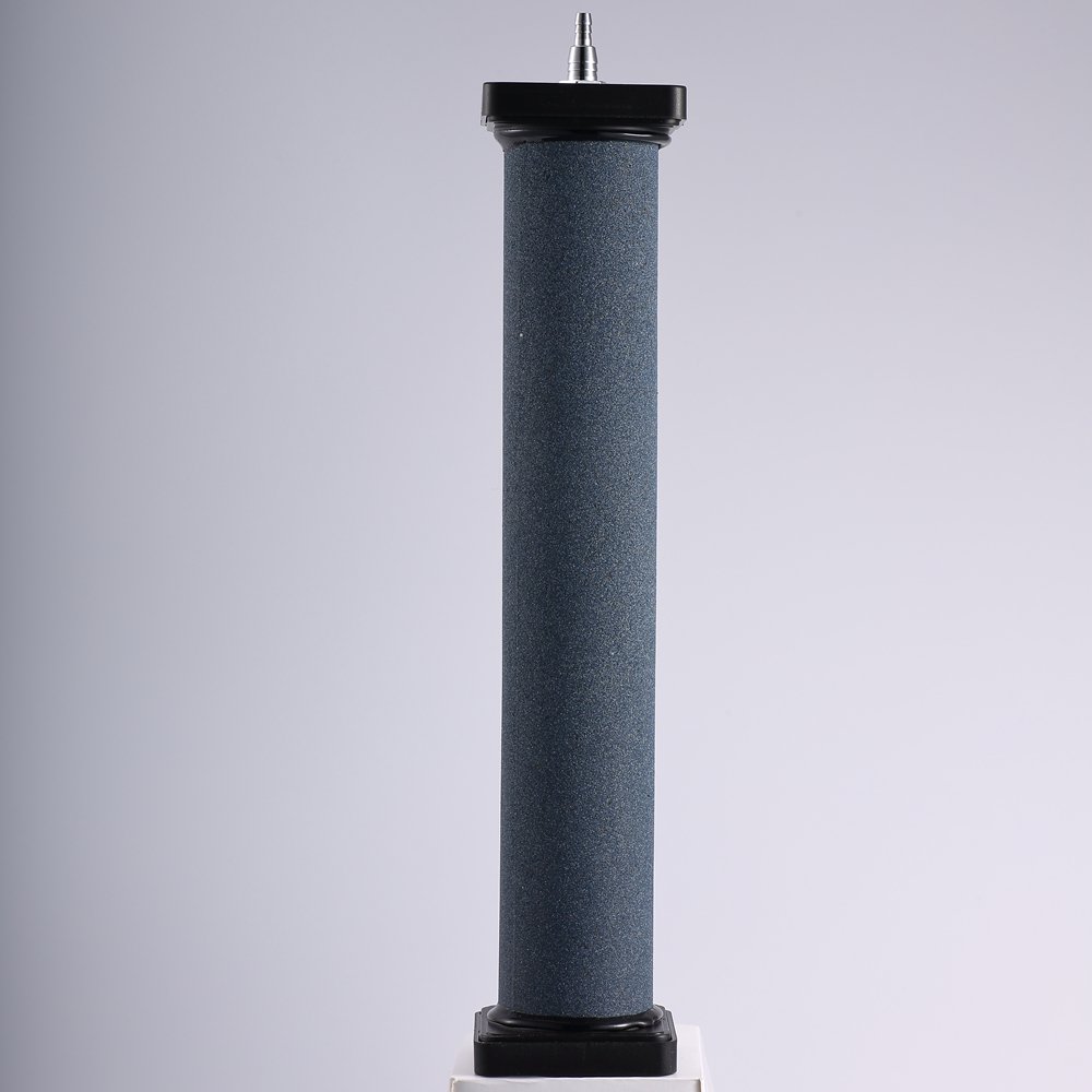 aquarium accessories carborundum air stone blue Air Stone with Shell cylinder air stone