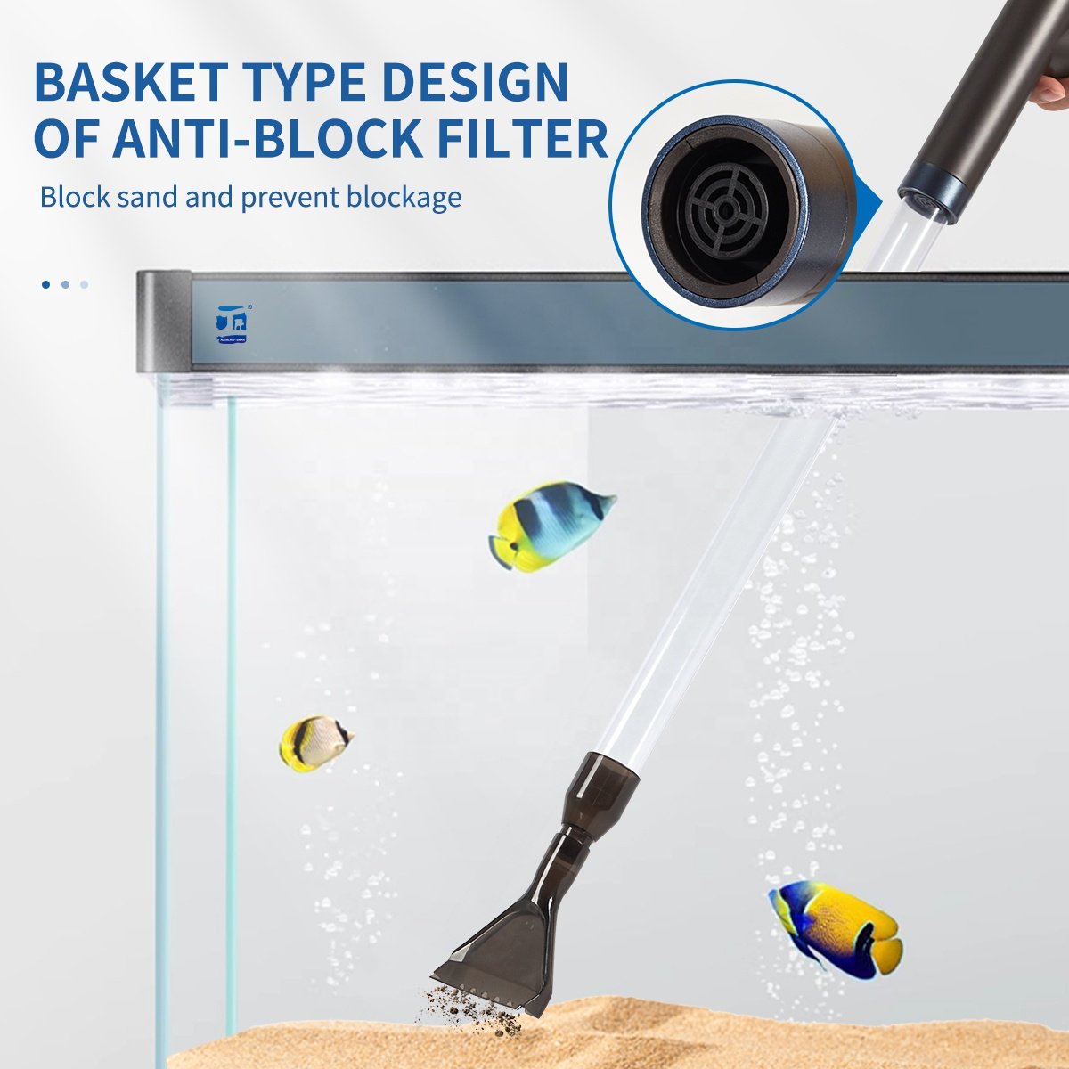 Aquarium Siphon Cleaner Pump Fish Tank Sand Washer Gravel Vacuum Cleaner Vacuum Water Filter Cleaner