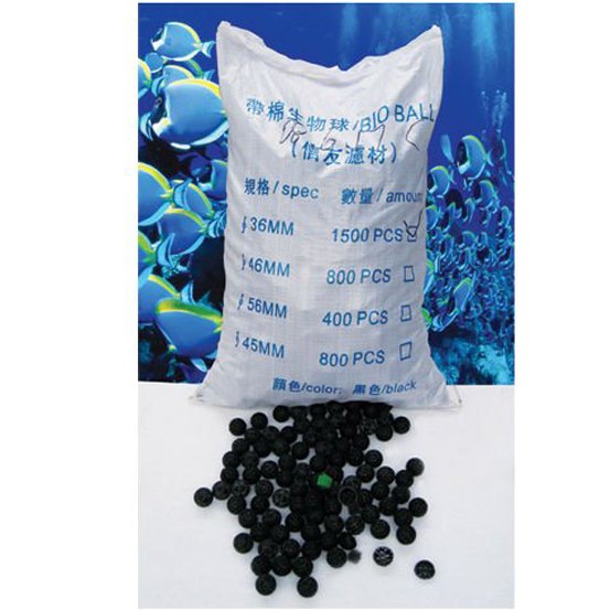 High Quality Aquarium Plastic Bio Ball Filter Media For Large Fish Pond 16MM~76MM