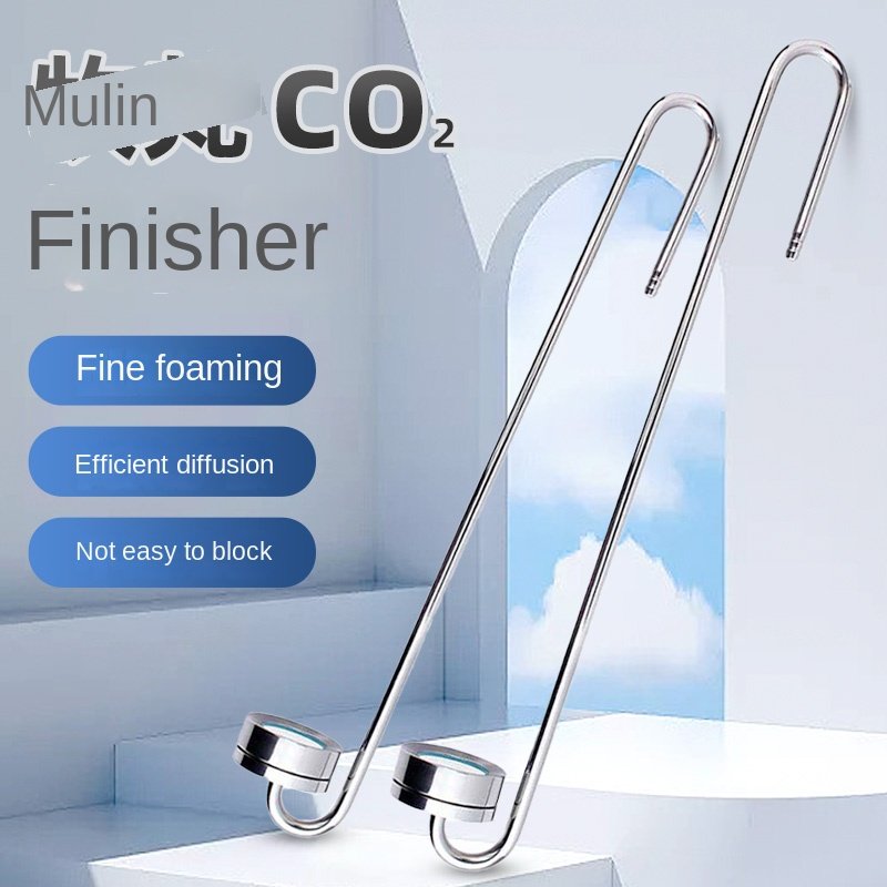 Mufan stainless steel carbon dioxide diffuser co2 atomizer aquarium to promote lush growth