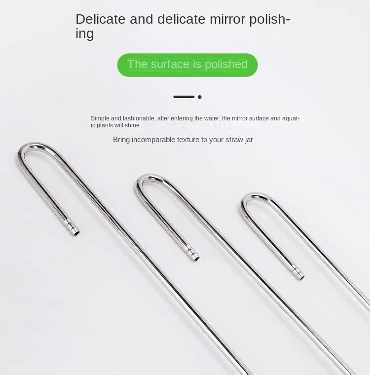 Mufan stainless steel carbon dioxide diffuser co2 atomizer aquarium to promote lush growth