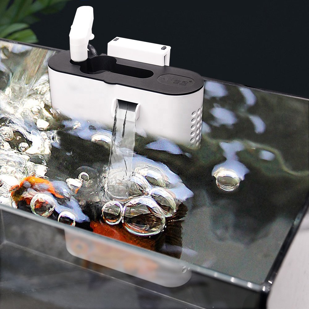 F-PRO wholesale aquarium equipment 3 in 1 fish tank filter water change filtration landscaping aquarium filter