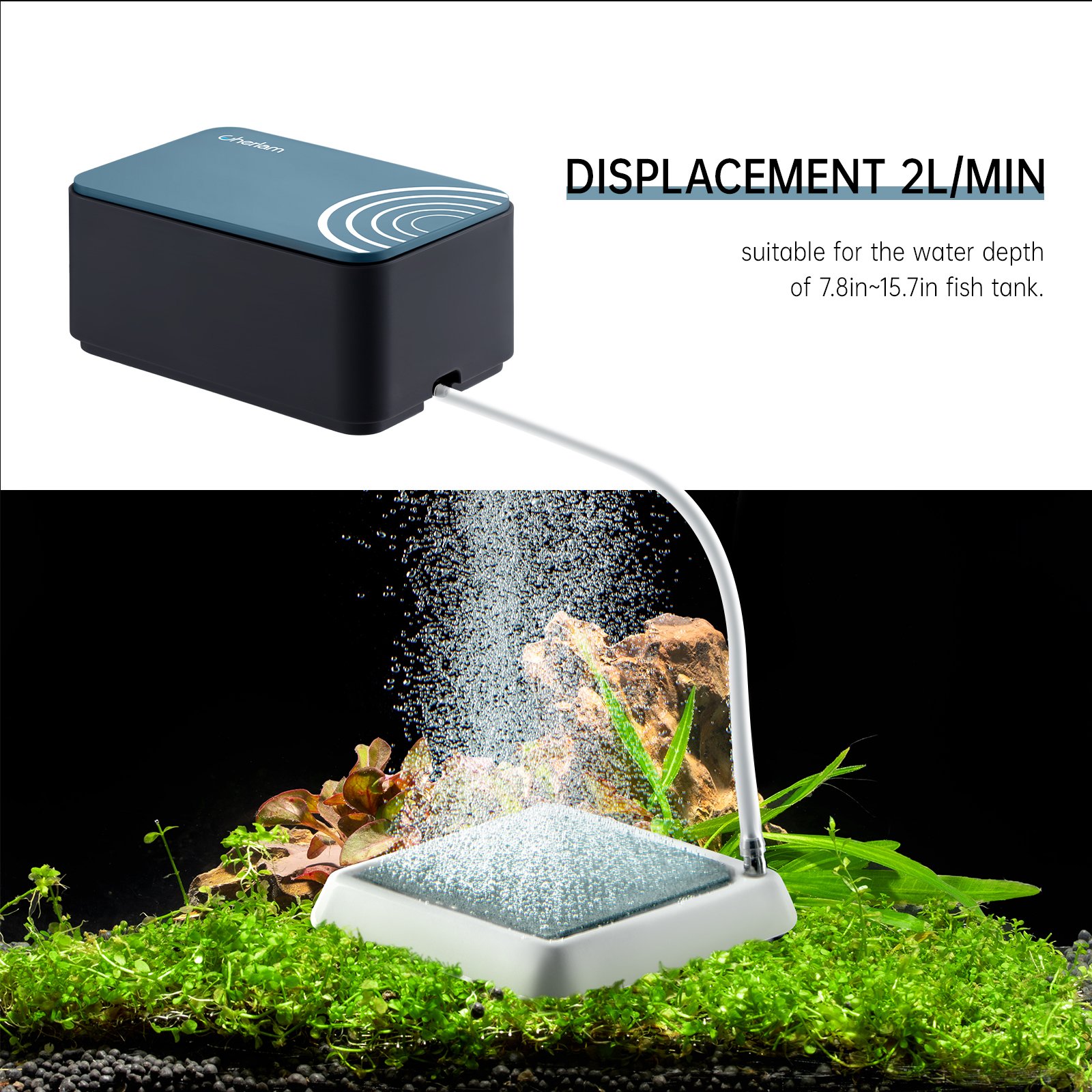 Yee Fish tank silent oxygen pump farming dedicated factory price Aquarium Accessories adjustable air volume oxygen pump