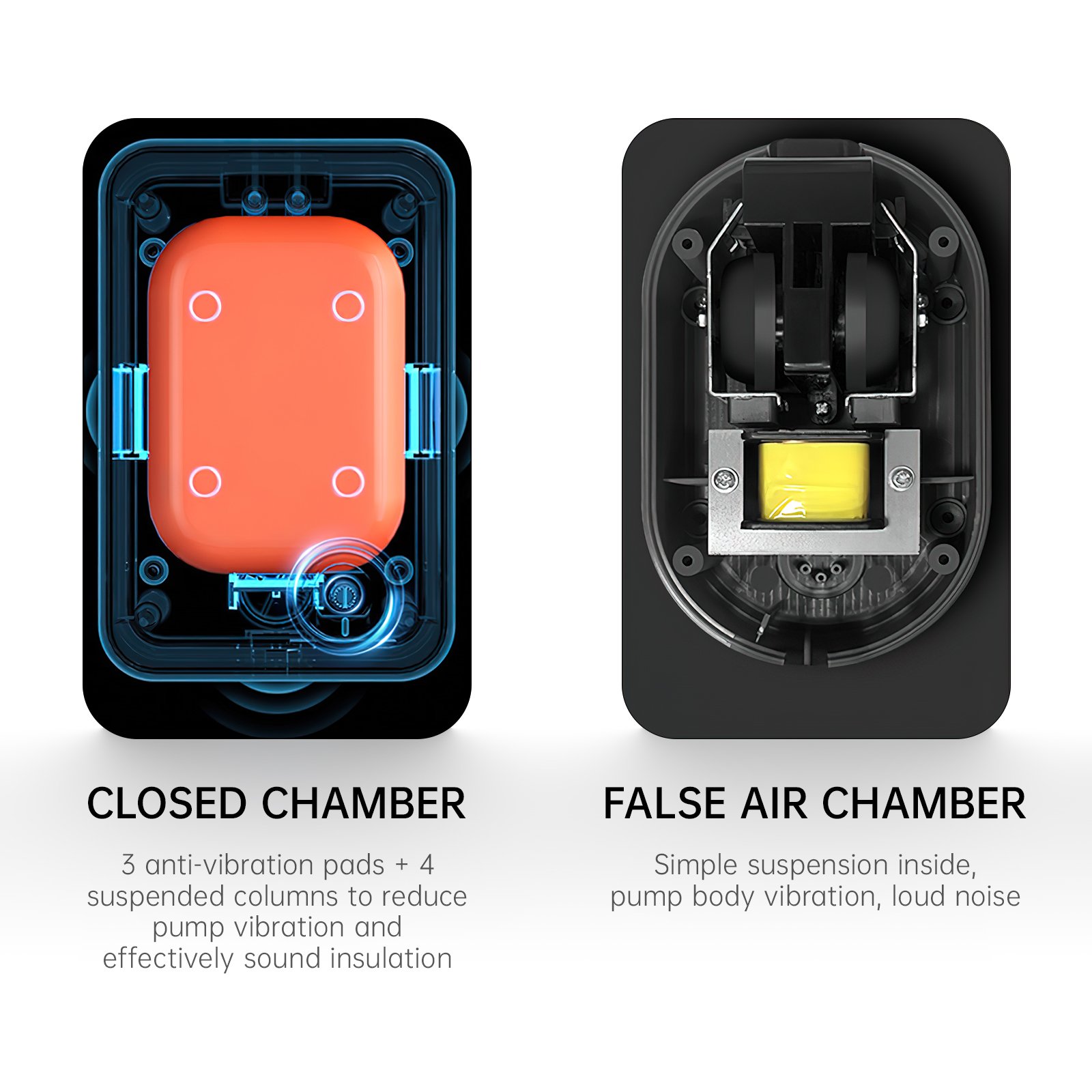 Yee Fish tank silent oxygen pump farming dedicated factory price Aquarium Accessories adjustable air volume oxygen pump