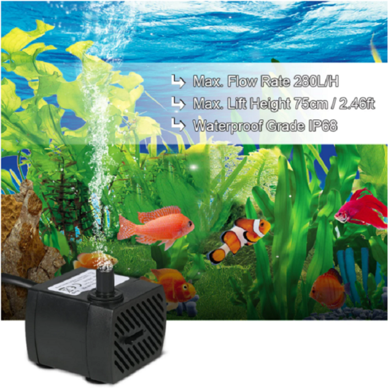 Zaohetian AC110-220V 50HZ aquarium water pump mini water pump circulating pump