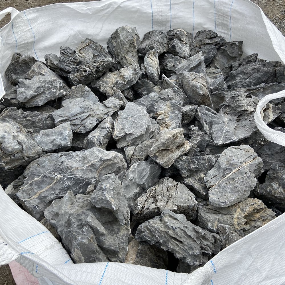 Decoration Washed blue dragon aquarium Seiryu stone for landscape