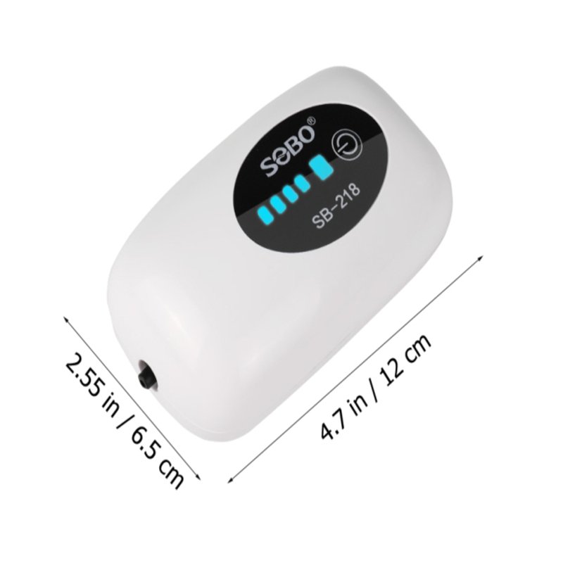 Mini Oxygenation Filter With Rechargeable Lithium Battery USB Charging Outdoor Finishing 4800mAh Aquarium Oxygen Air Pumb