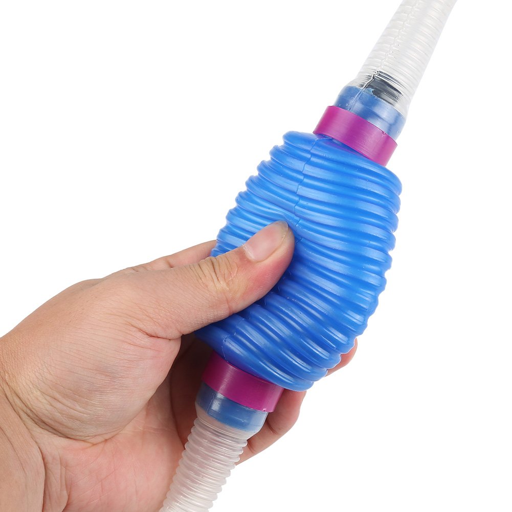 1.5M Aquarium Fish Tank Vacuum Gravel Water Filter Siphon Pump Manual Easy to Operate Cleaner Pump Safe Vacuum Cleaner Tools