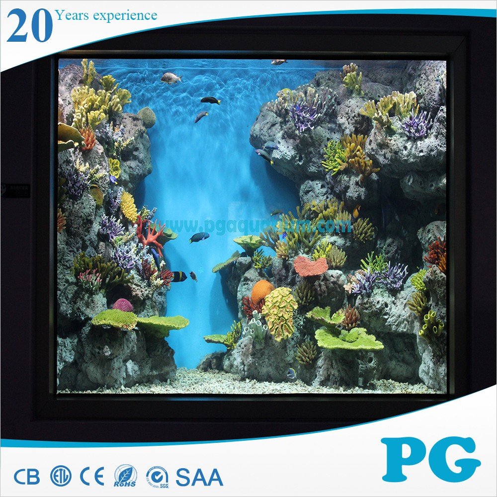 PG Transparent Underwater Window Big Custom Acrylic Aquarium